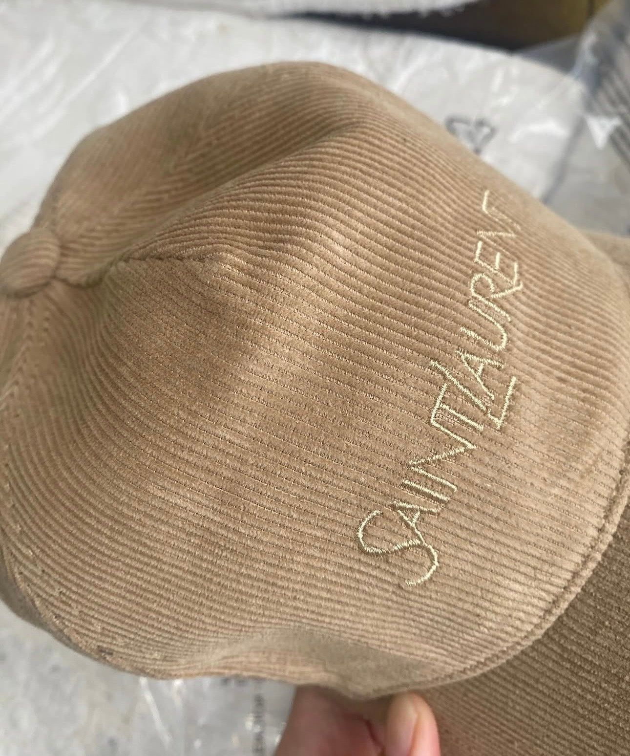 Laurent in Corduroy Adjustable Cap