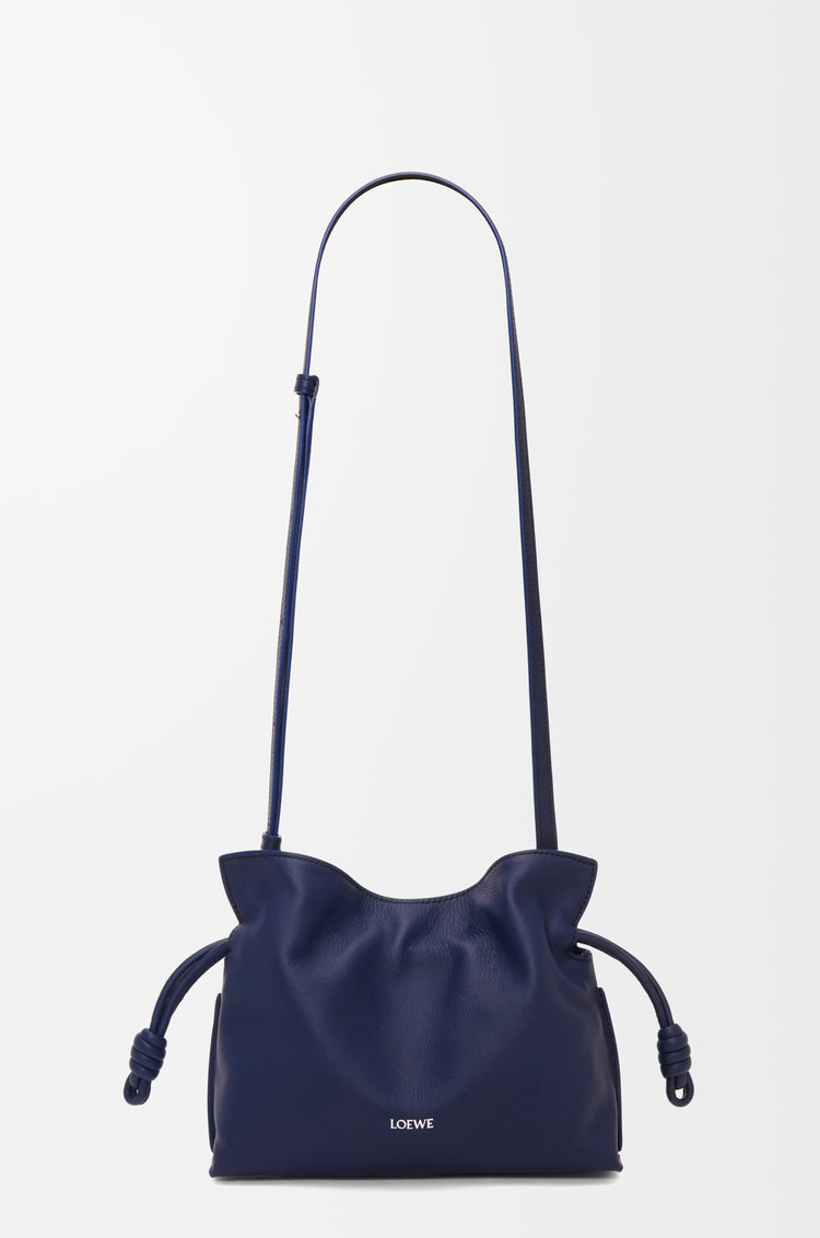 Blue Flamenco purse in nappa lambskin