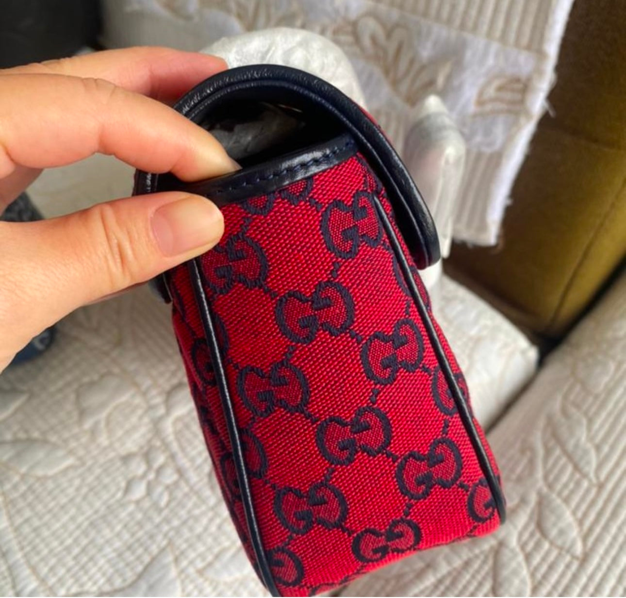 Red Marmont Shoulder Bag