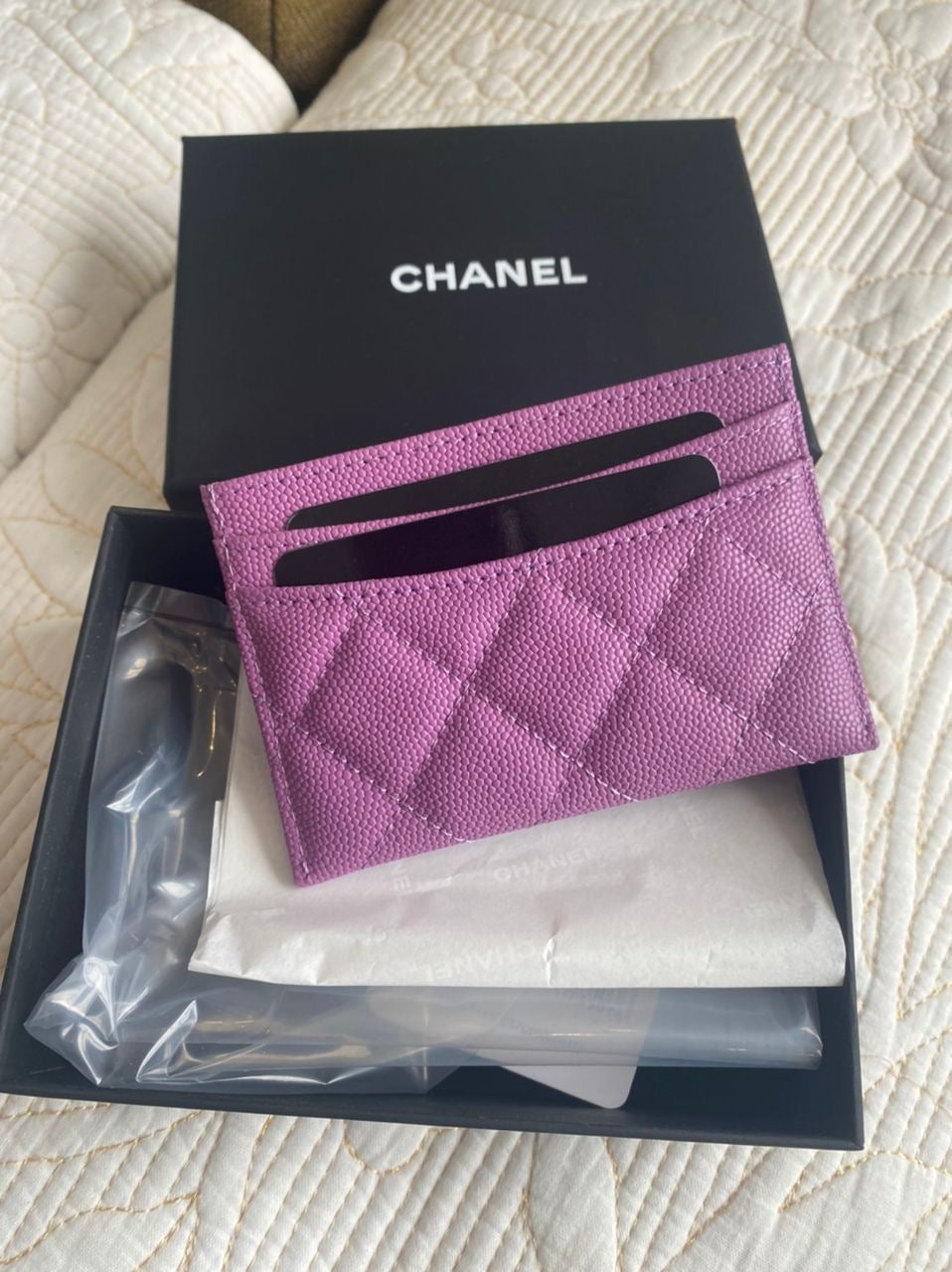 Porte-cartes Coco violet