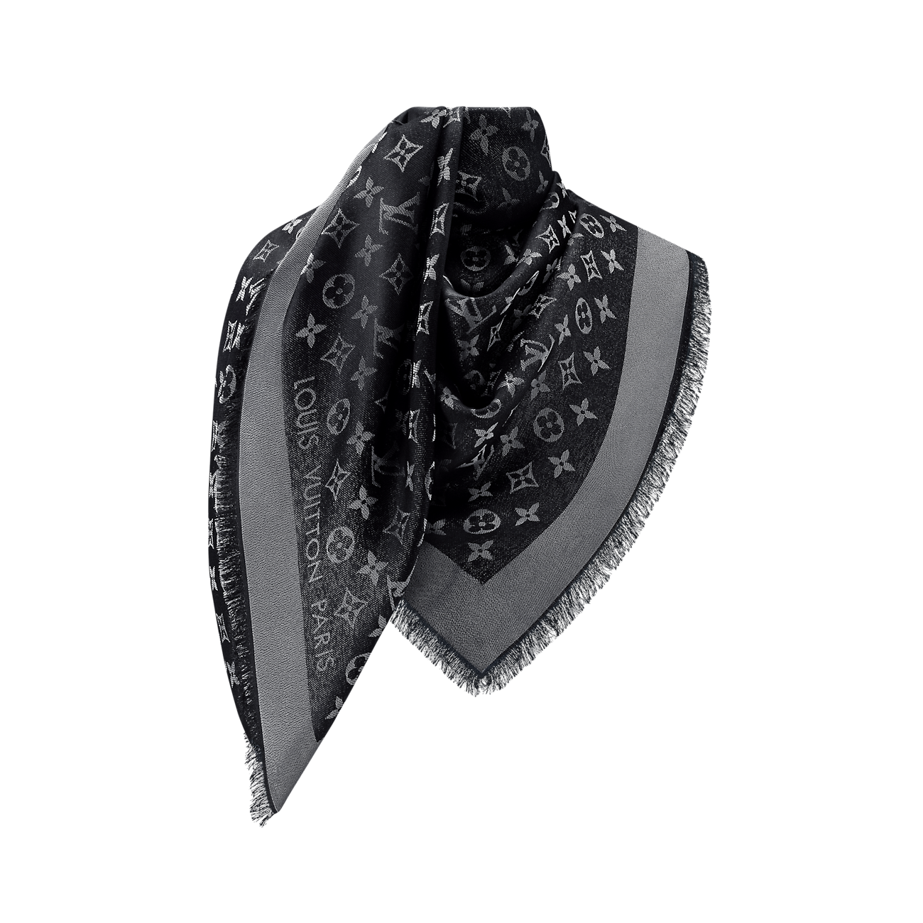 Monogram Shine Shawl