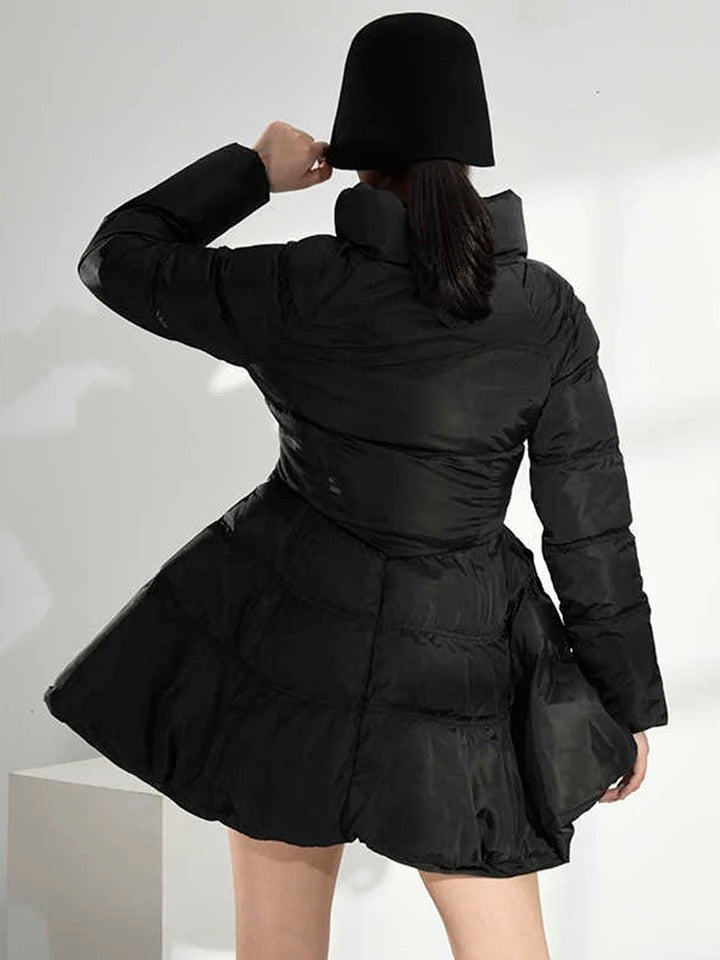 Chaqueta Puffer Peplum Sz Grande