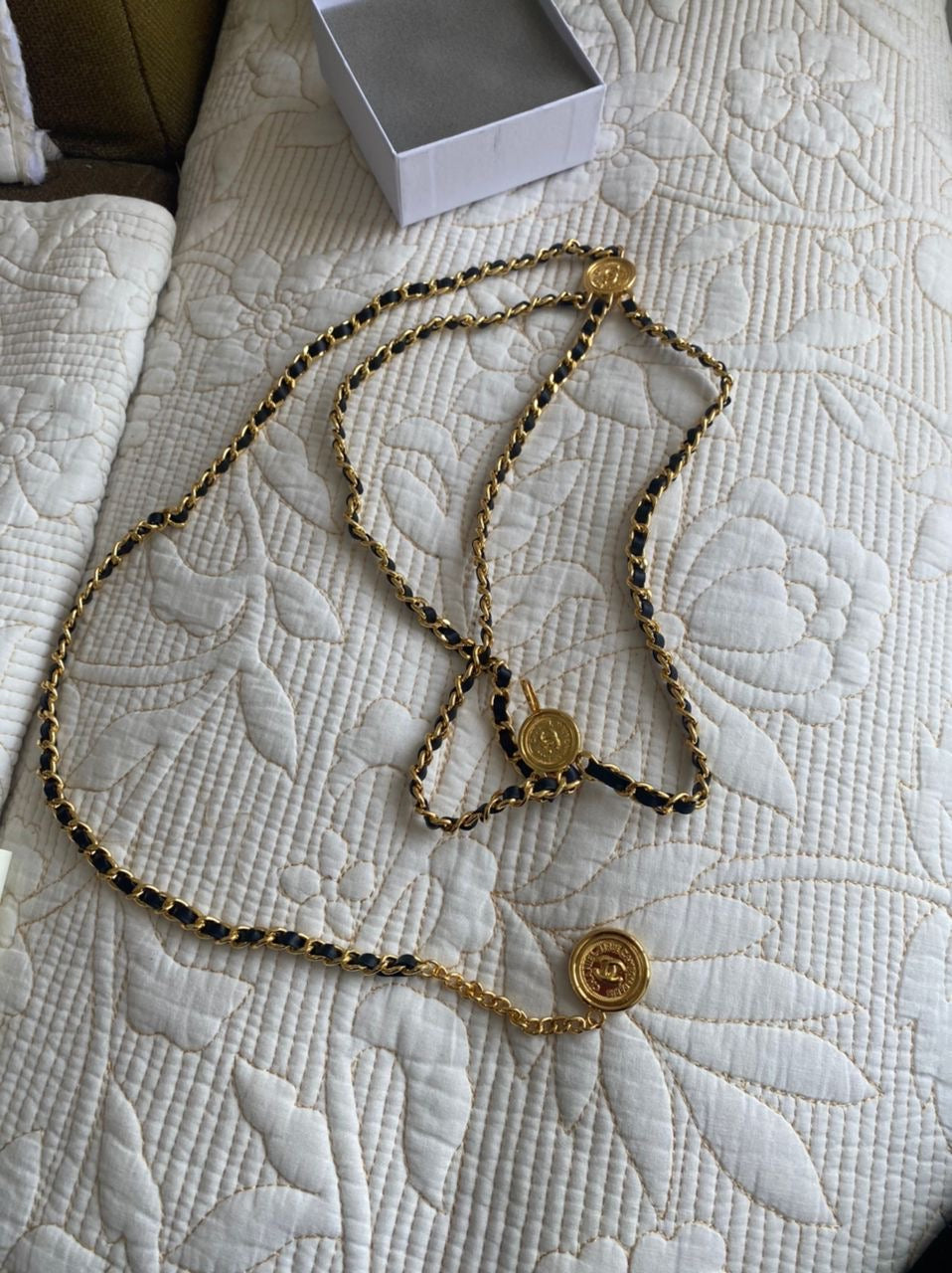 Vintage Coco Chain Belt
