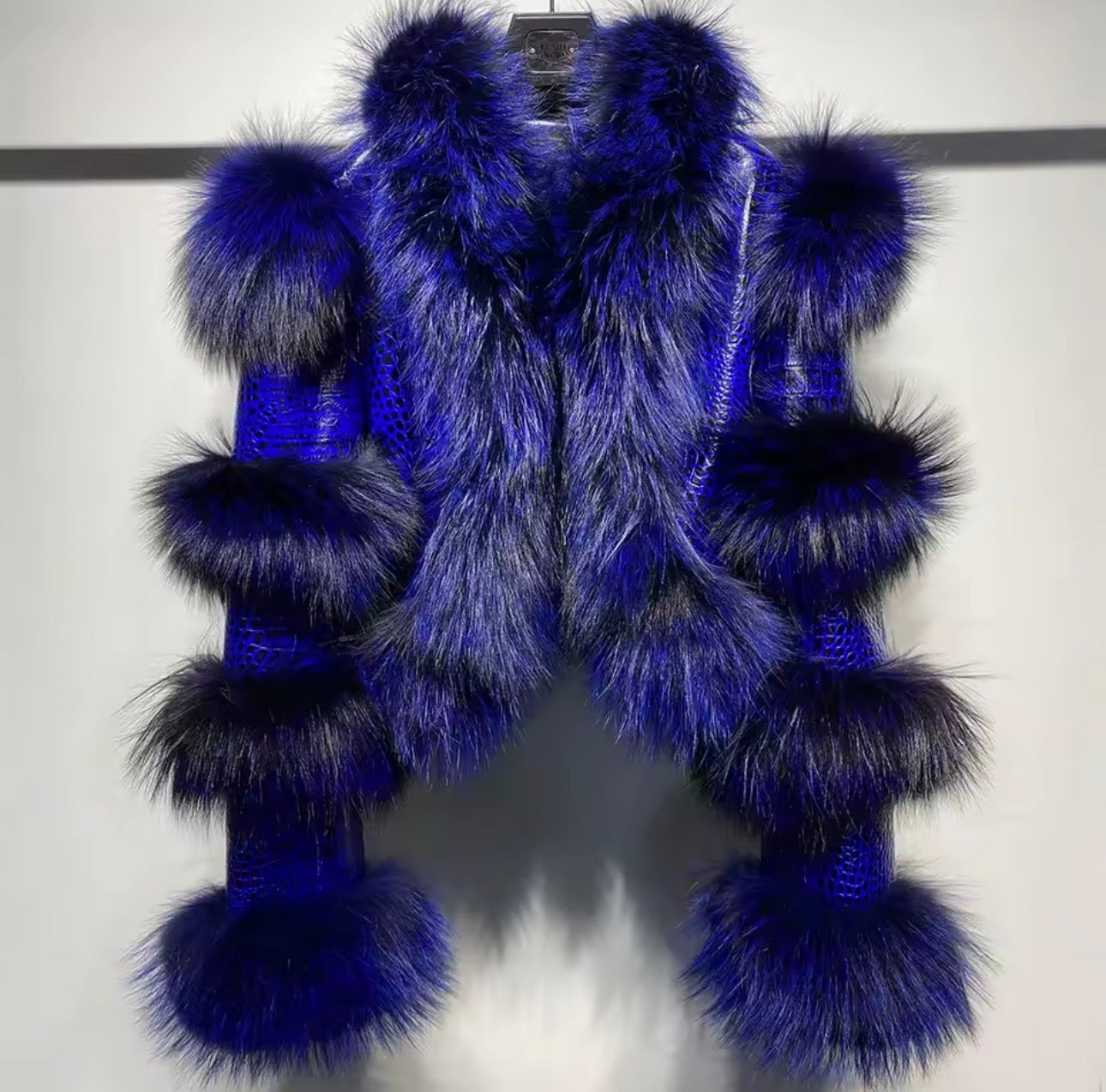 Real Fox Fur Jacket (Preorder) Arrives 15-30 business days from order date
