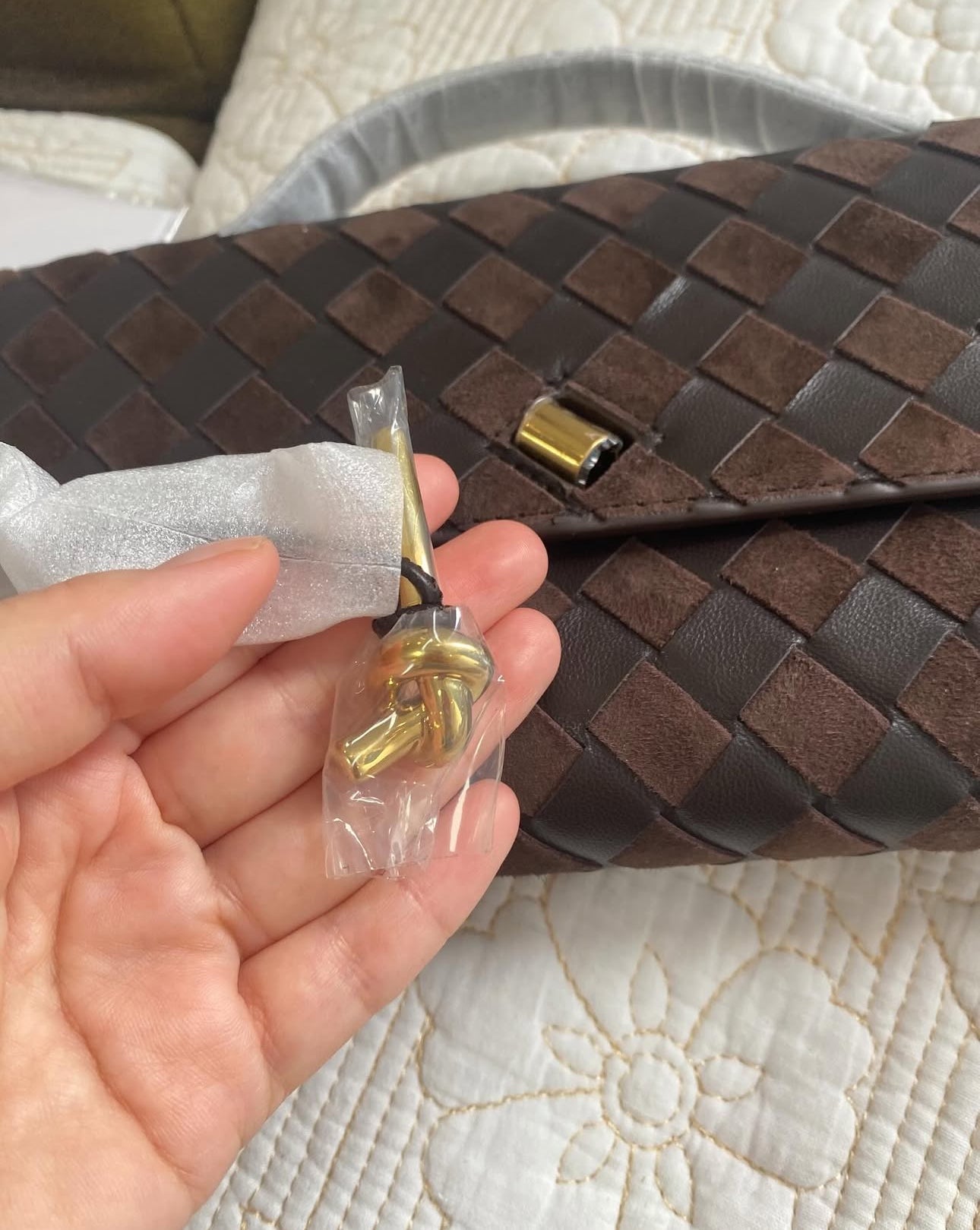 Bottega Andiamo Top Handle Clutch | 3 Colors