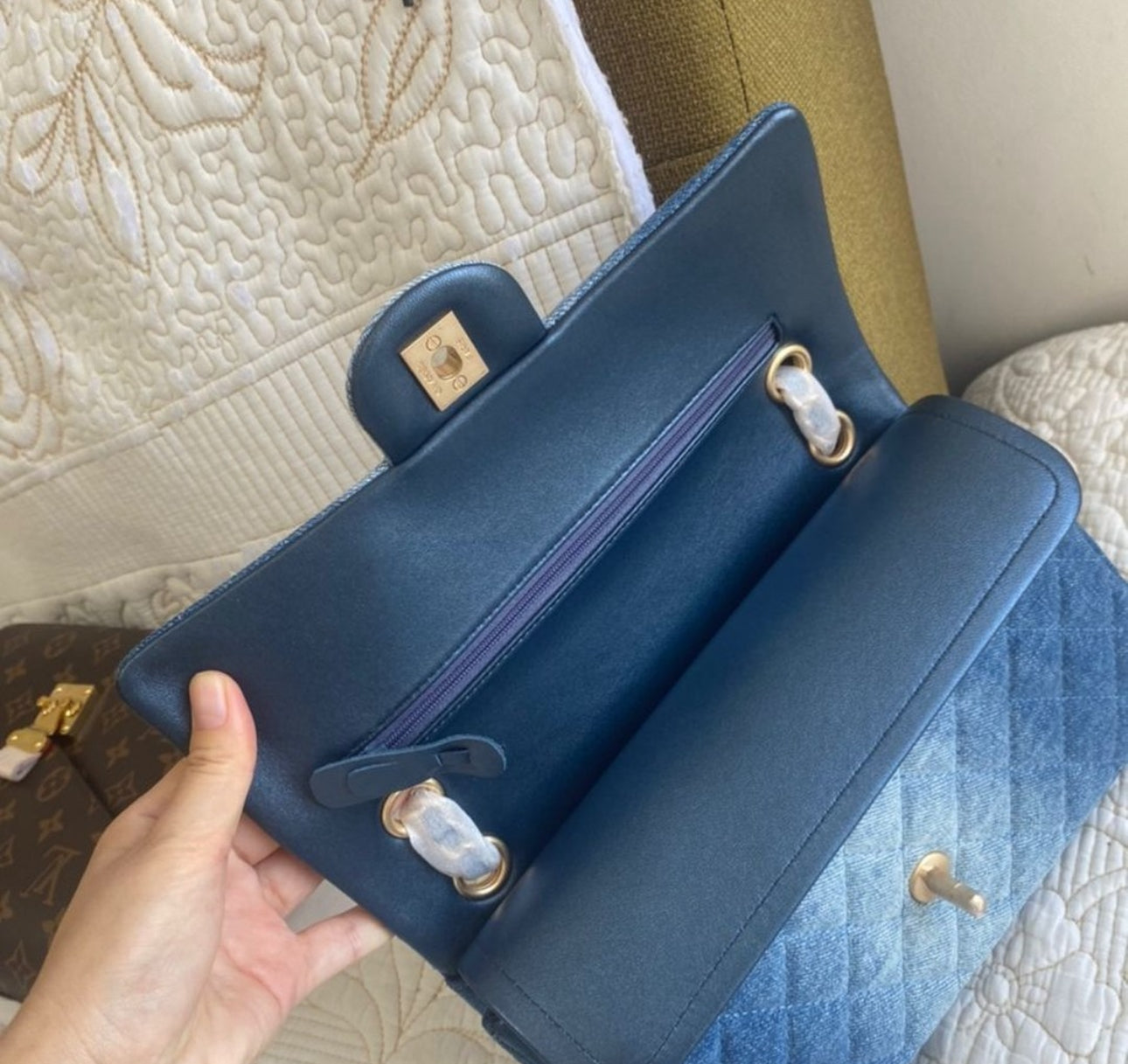 Coco Denim Flap Bag