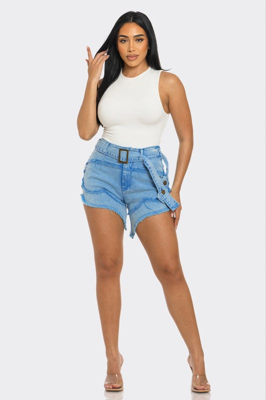 Strapped Shorts (2 Colors)