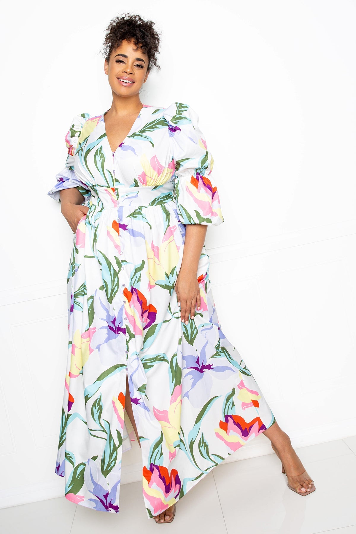 Button Down Day Dress