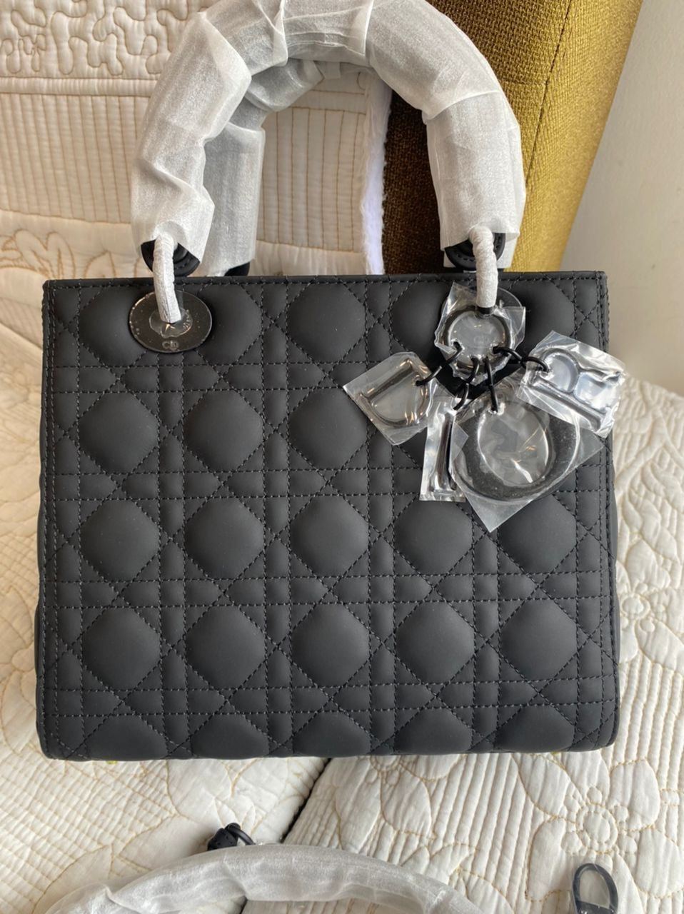 Black Medium Lady Dior Bag