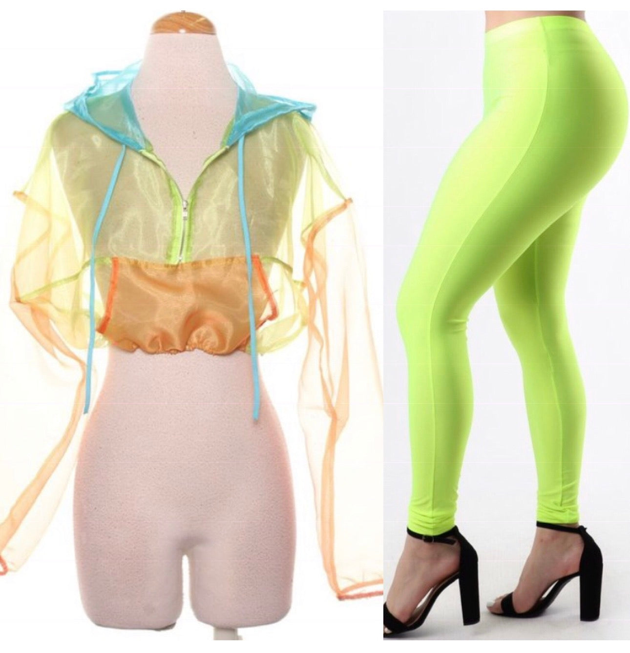 Veste courte fluo arrogante