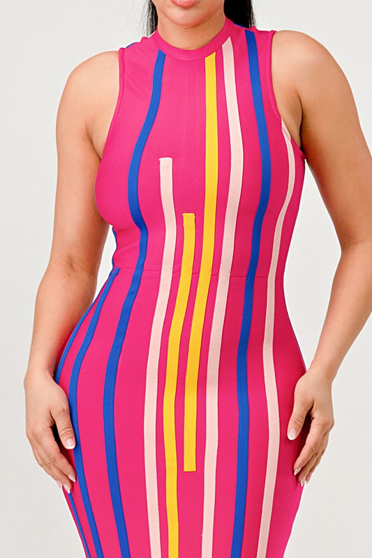Outside Midi Dress