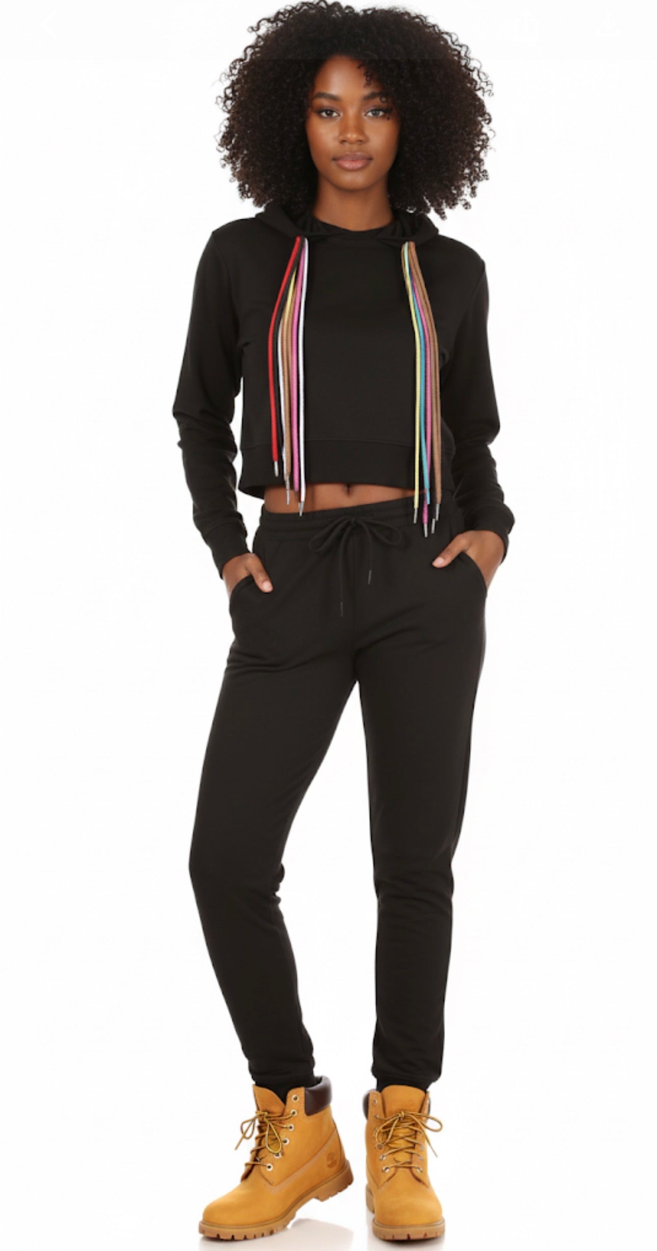 Black Out Jogger 2 Piece Set | SZ MEDIUM ONLY