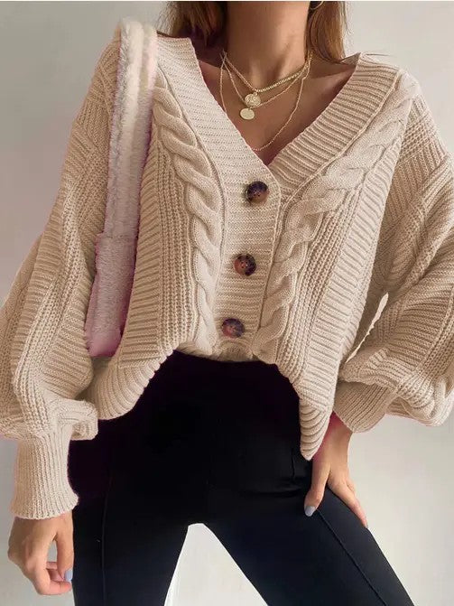 Classic Knit cardigan sweater