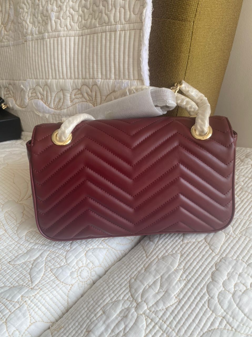 Burgundy Marmont bag
