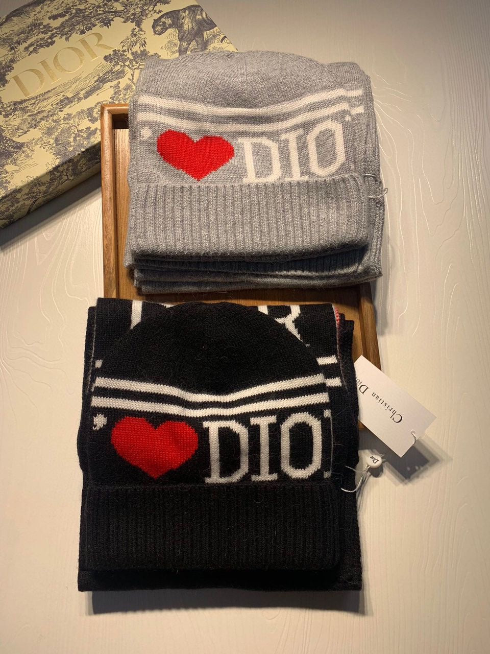 J'Adior Scarf & Hat Set | 2 Colors