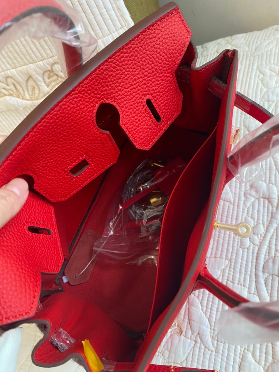 Birkin 25 Red