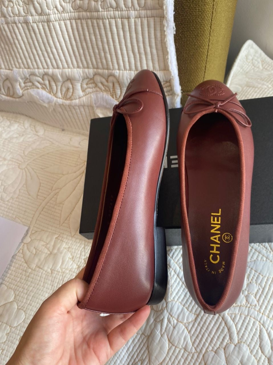 Coco Burgundy Ballet Flat