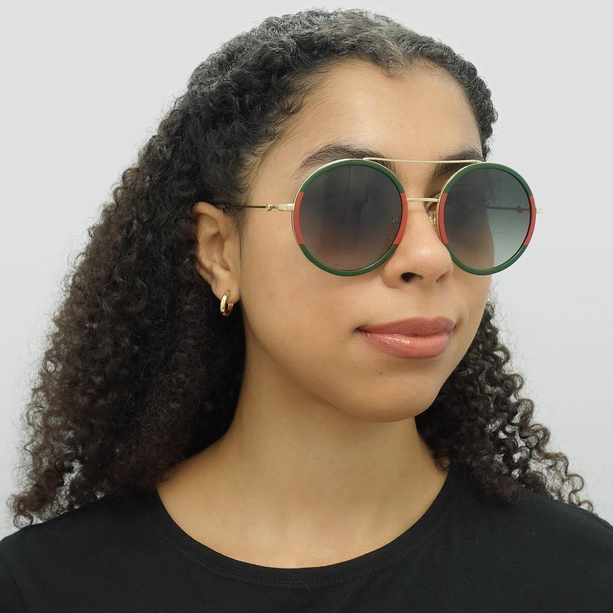 GG ROUND FRAME SUNGLASSES GG0061S
