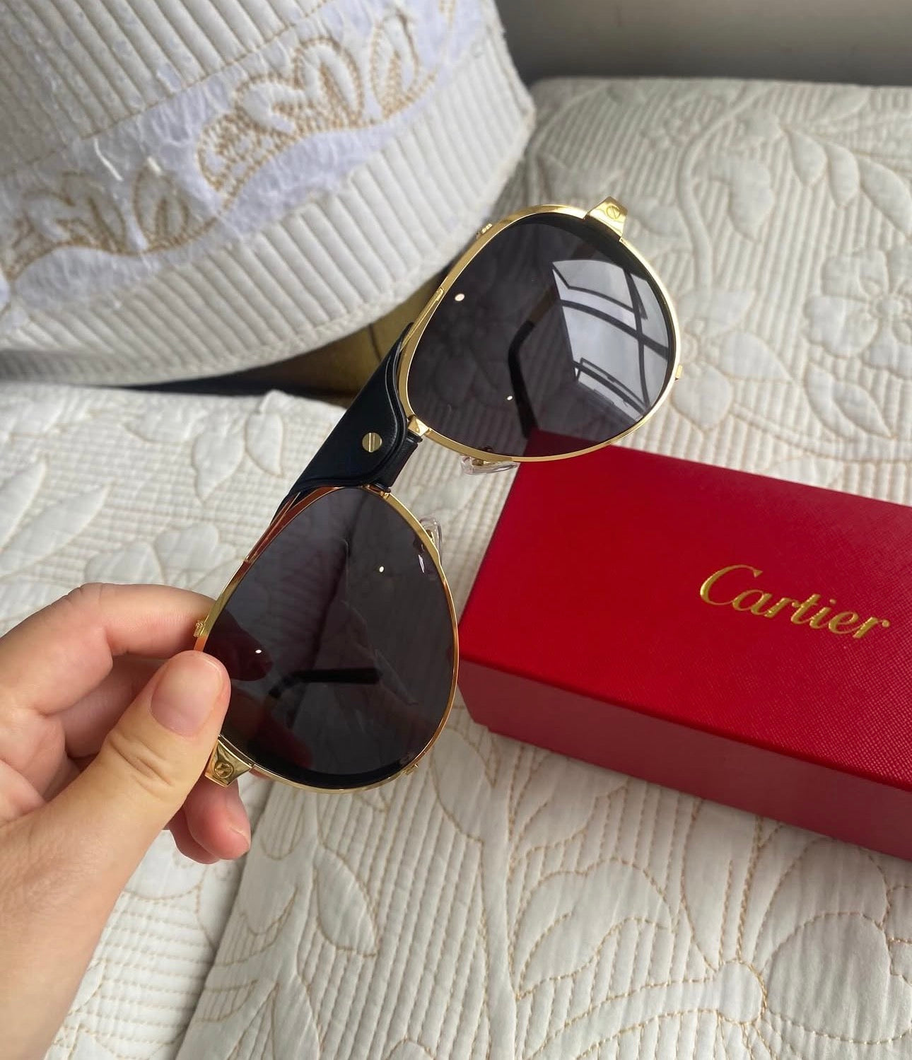 Cartier Santos de Cartier sunglasses