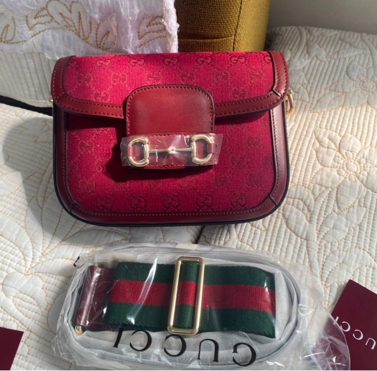 RED HORSEBIT 1955 SMALL SHOULDER BAG