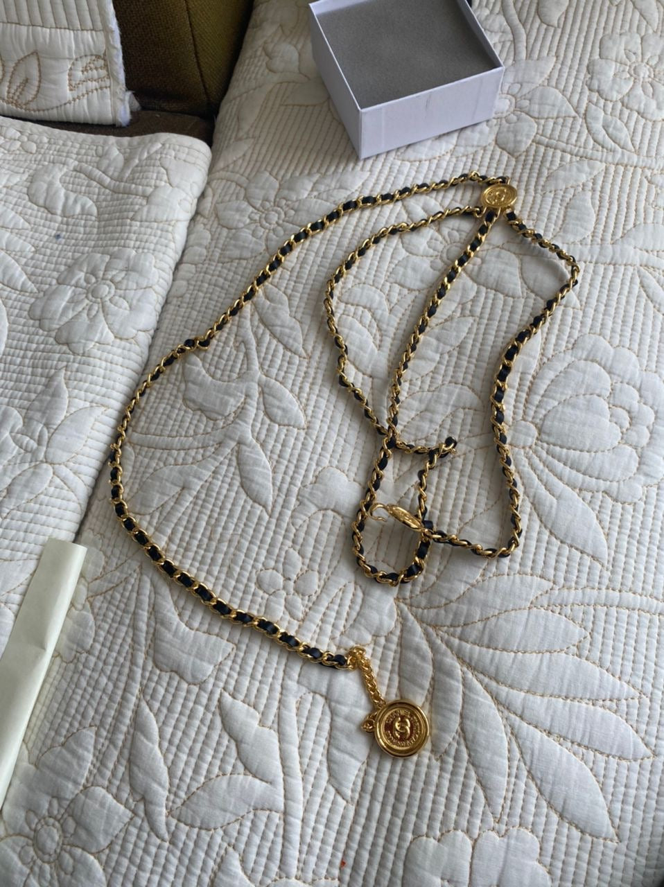 Vintage Coco Chain Belt