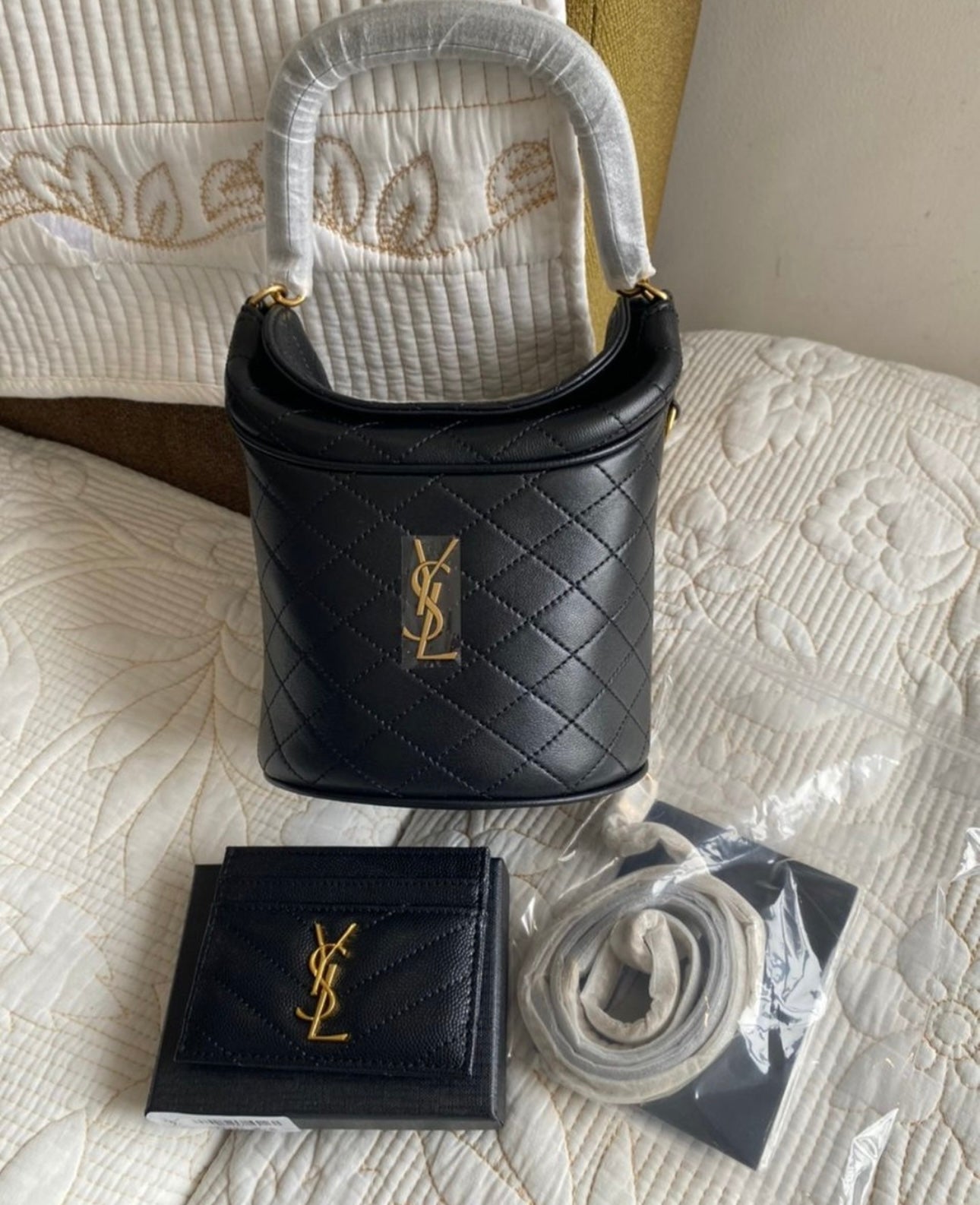 Saint Laurent Gaby Bucket Bag