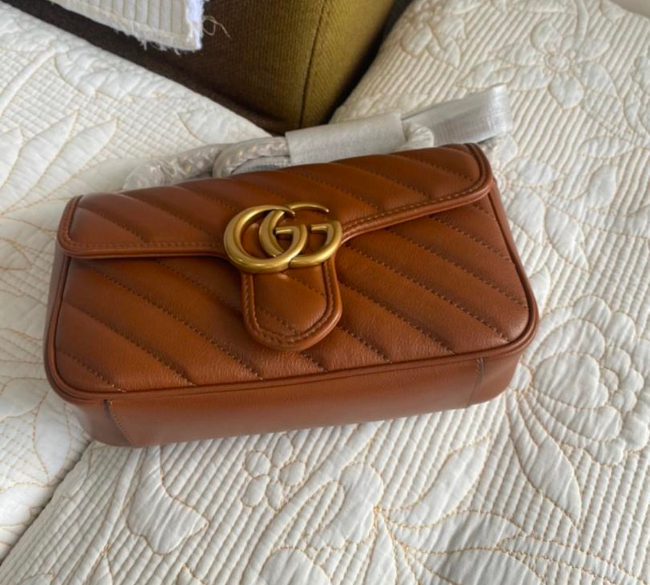 Brown Marmont Shoulder Bag