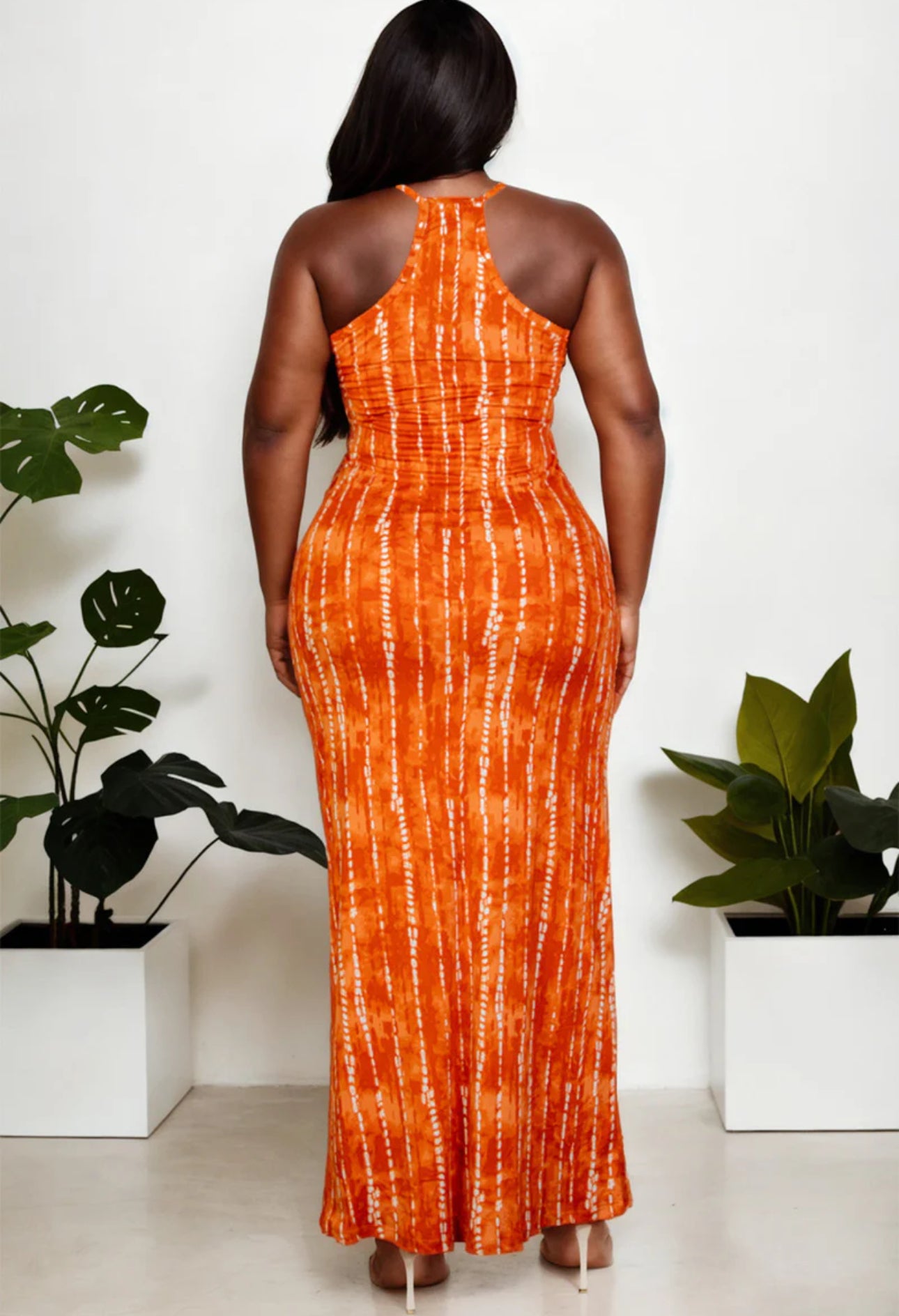 $20 DRESS | Splatter Tank Bodycon Maxi Dress (4 COLORS) SMALL-3X