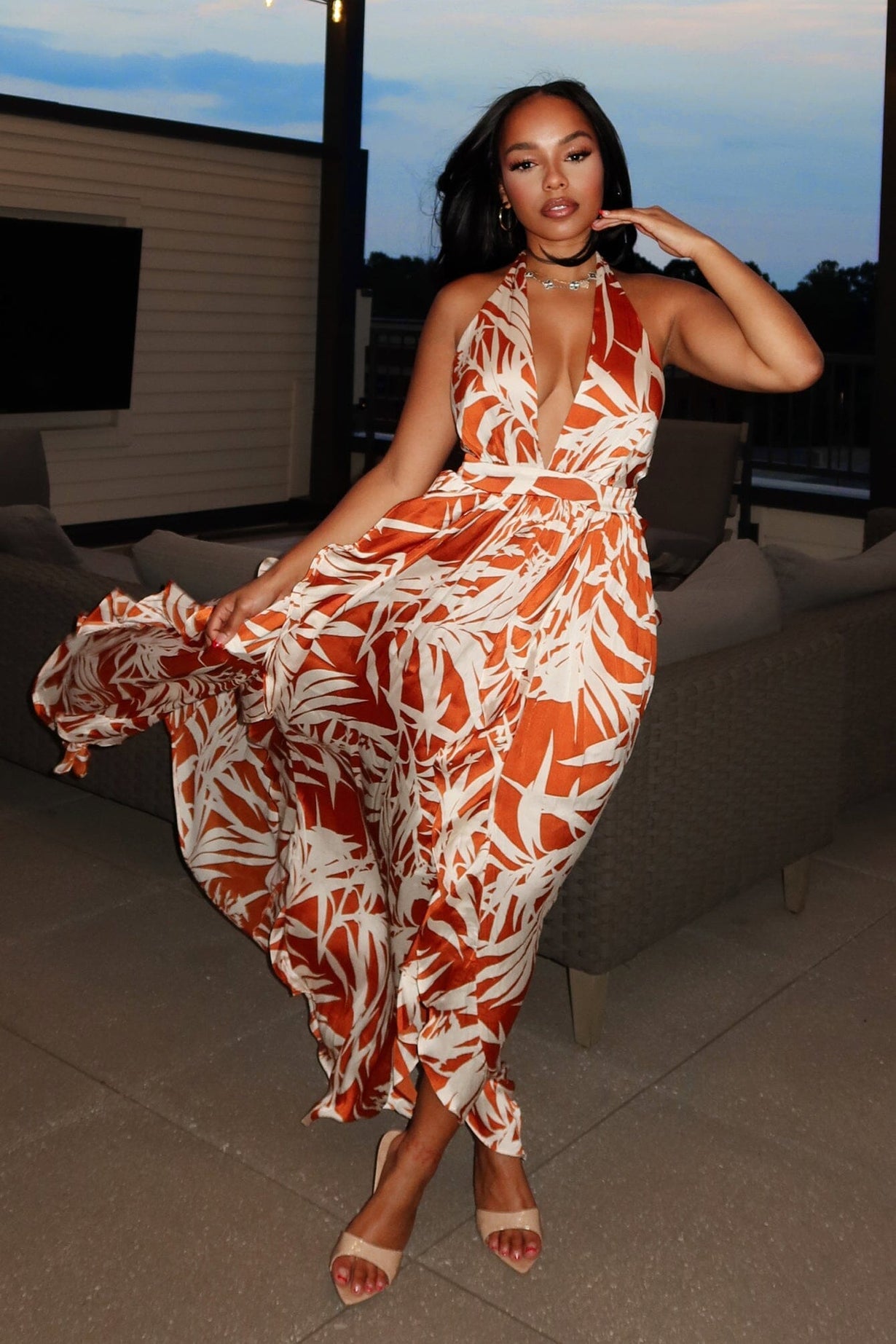 Rustic Romance Maxi Dress | 1X 2X 3X