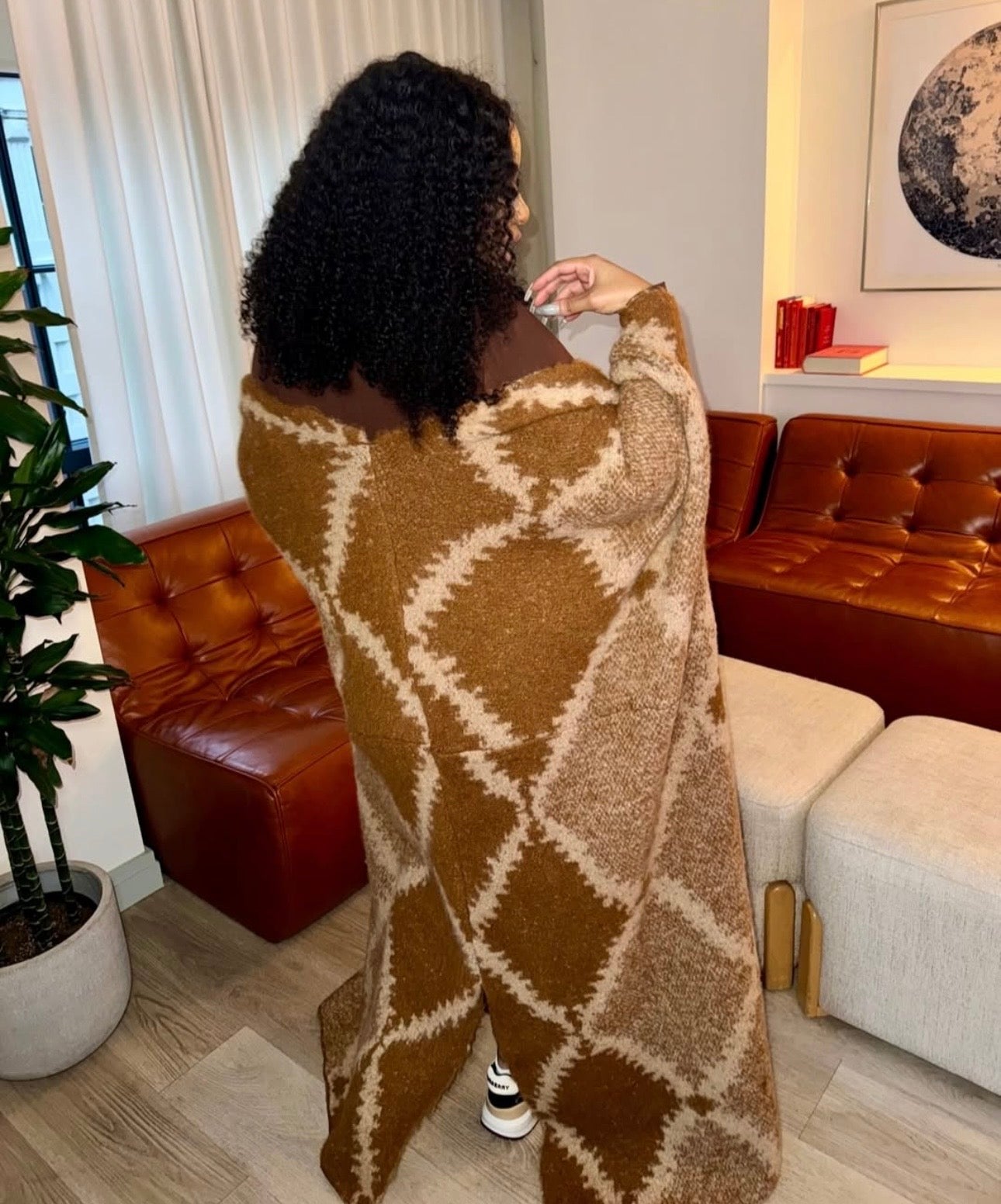 Cool Brown | Cardigan Kimono Duster **PREORDER** SHIPS IN 10-15 BUSINESS DAYS FROM ORDER DATE