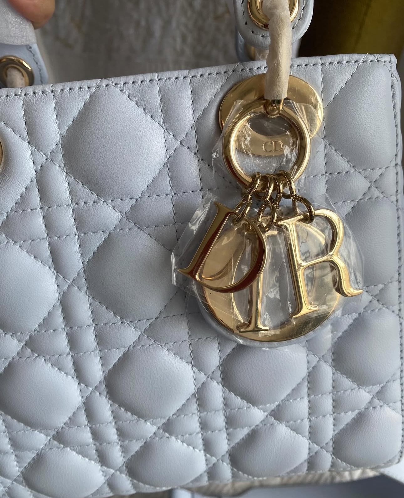 White My ABCDior Lady Bag