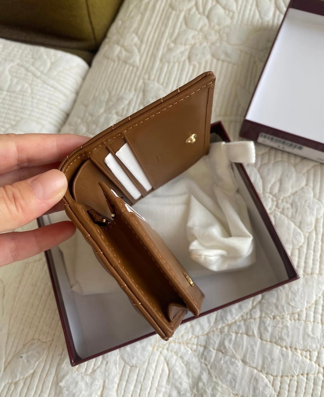 Brown Marmont small wallet
