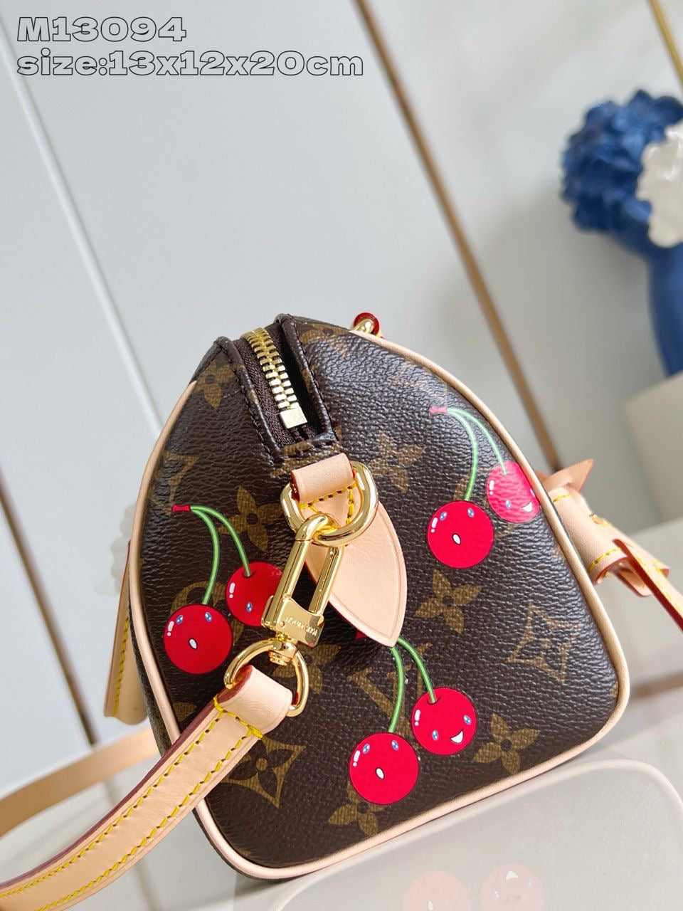 LV x TM Speedy Bandoulière Cherry 20