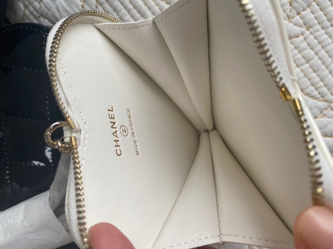 Sac Coco Double Coeur Noir & Blanc