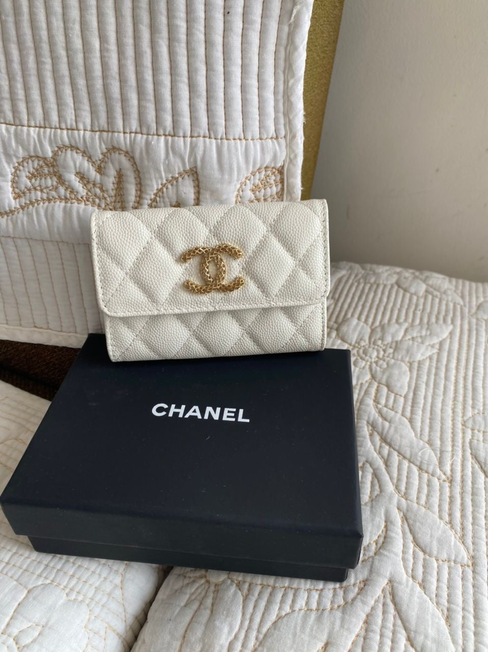 Coco Cavier Small Flap Coin Purse (2 Colors)