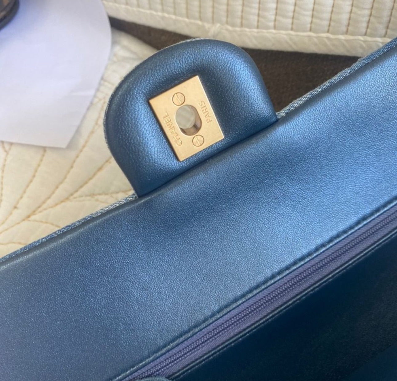 Coco Denim Flap Bag