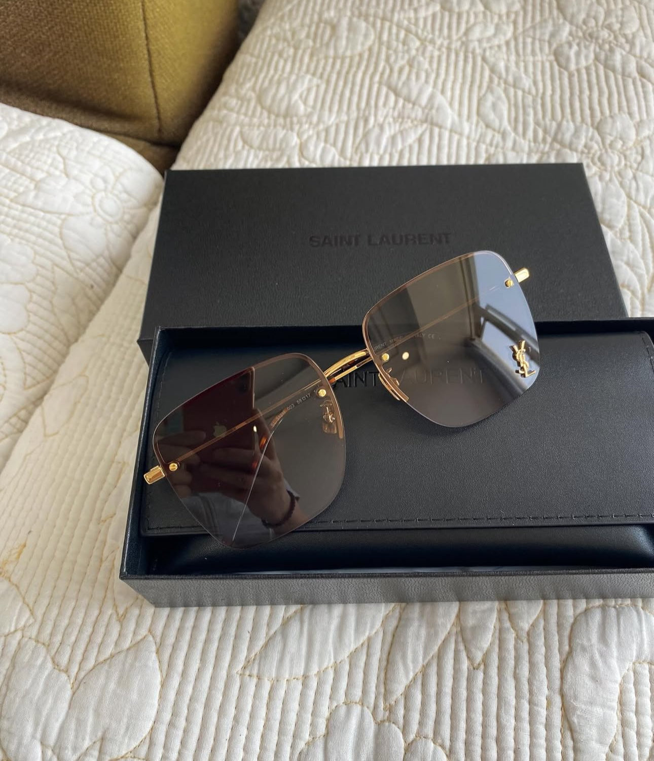 Saint Laurent Monogram SL 312 M Sunglasses