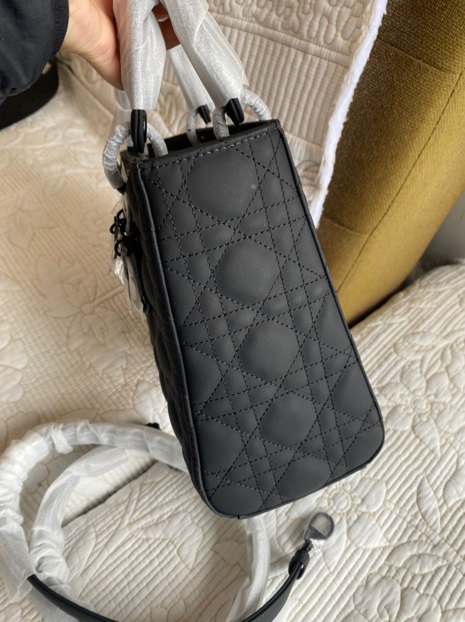 Black Medium Lady Dior Bag