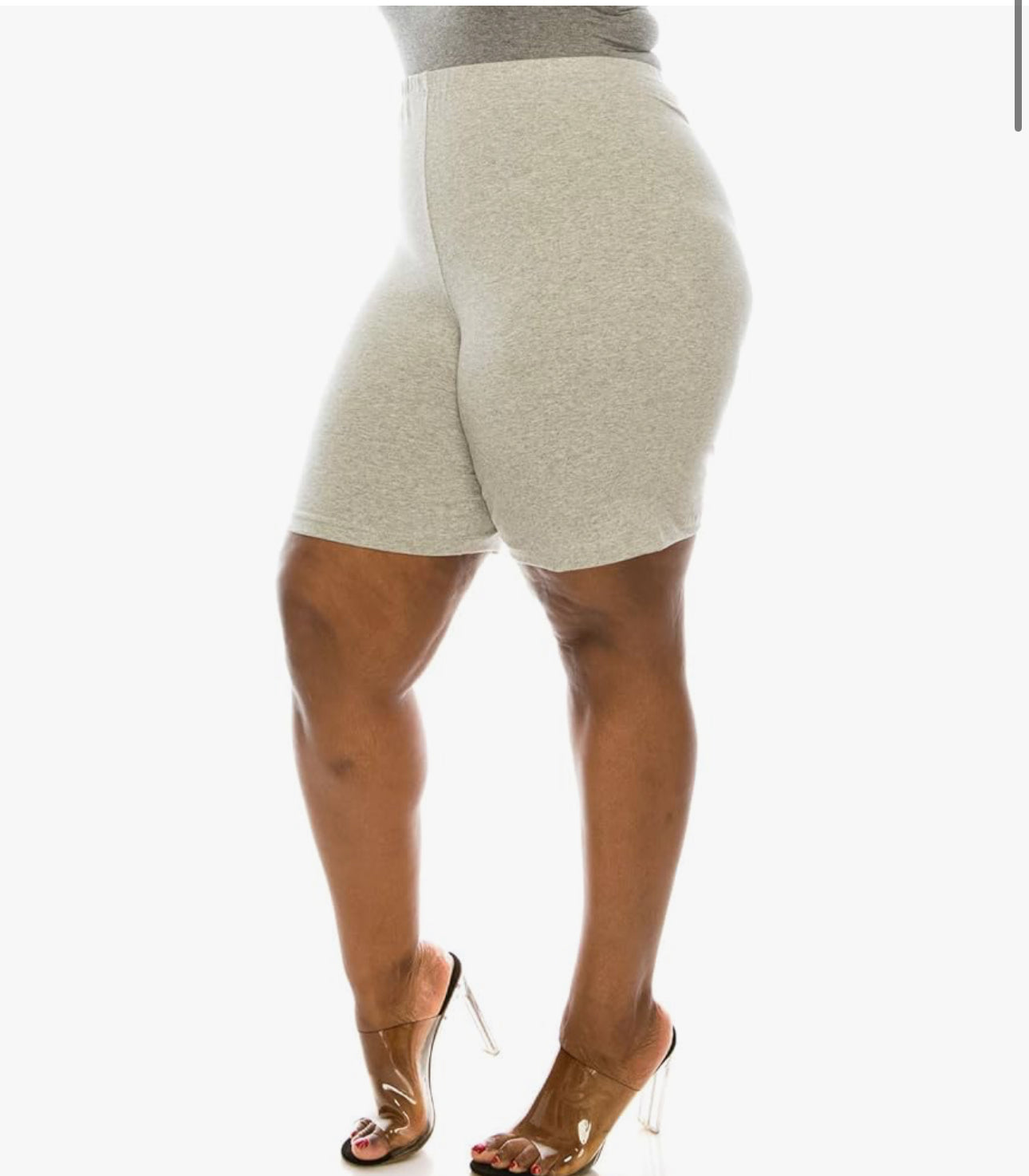 Ultra Comfy Plus Size Biker Shorts 1X 2X 3X | 4 COLORS