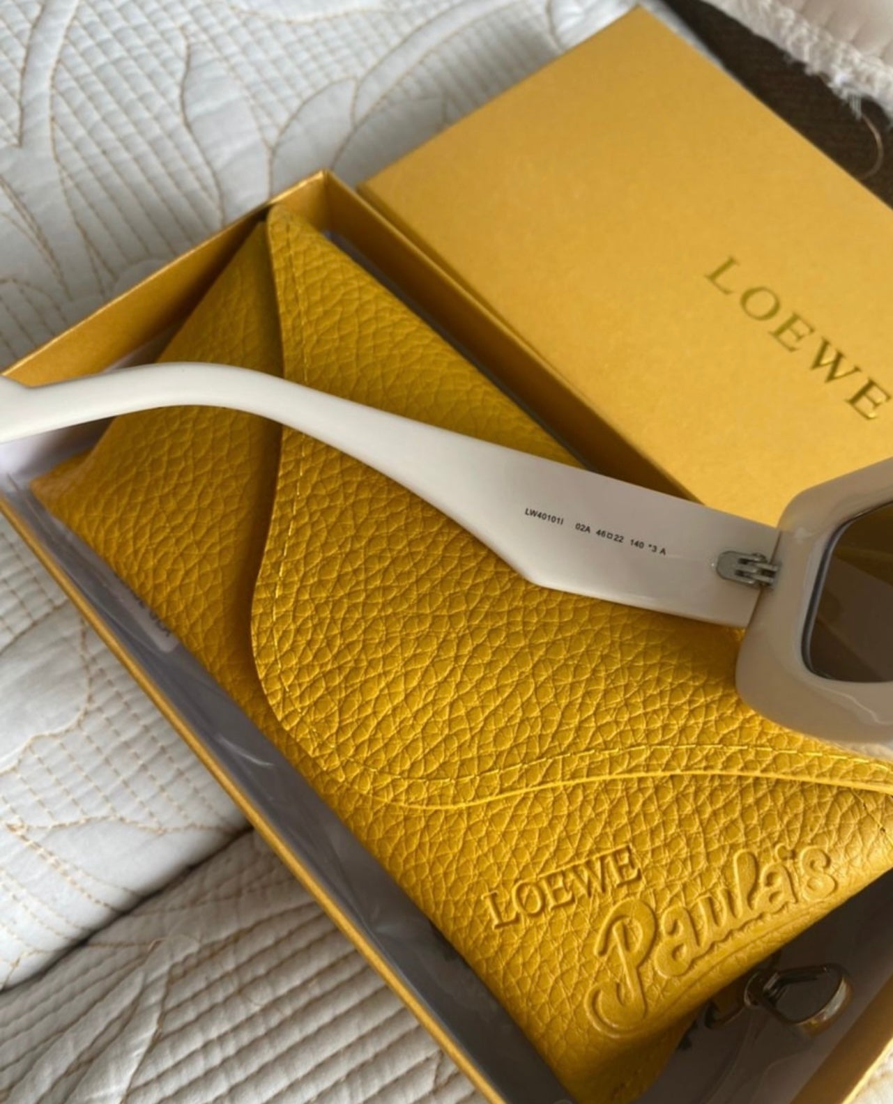 Chunky Anagram 46mm Rectangular Sunglasses