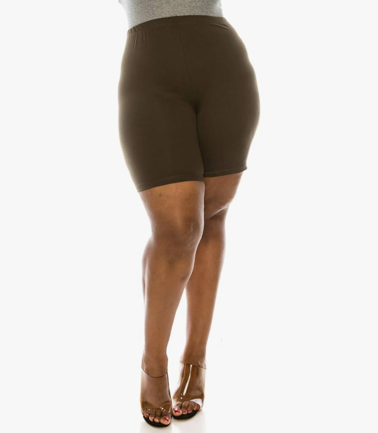 Ultra Comfy Plus Size Biker Shorts 1X 2X 3X | 4 COLORS