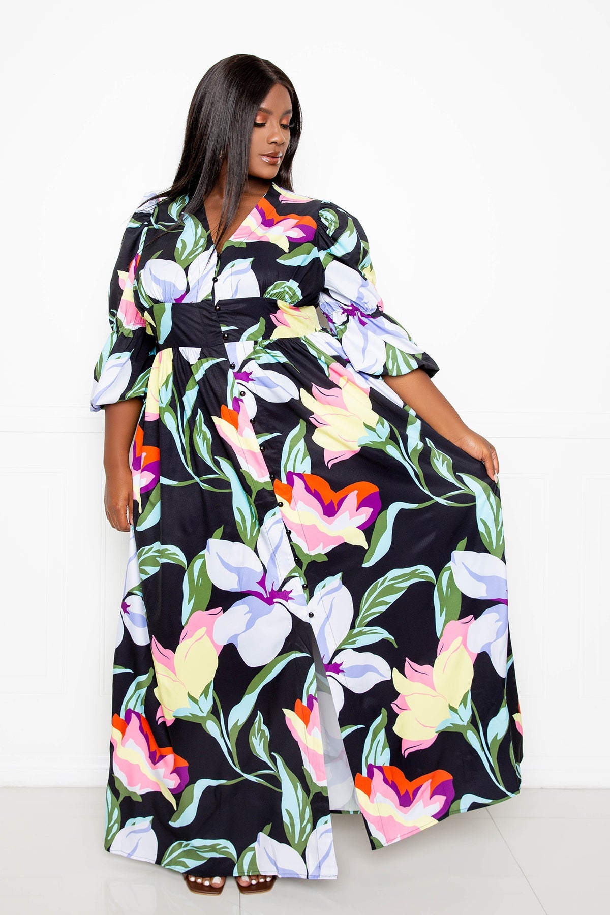 Button Down Day Dress