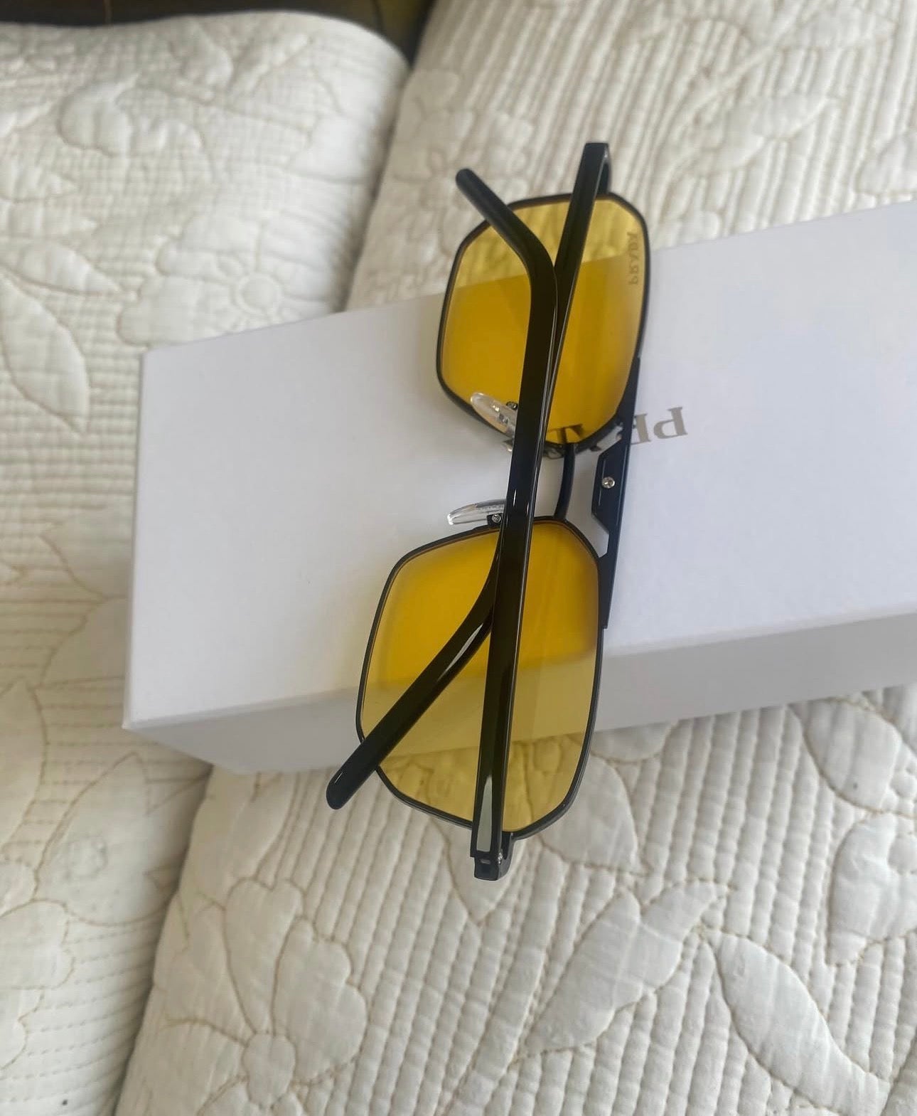Yellow Pr55zs Sunglasses | Prada