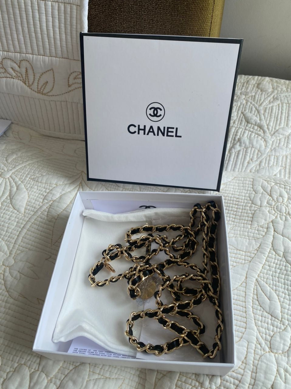 Vintage Coco Chain Belt