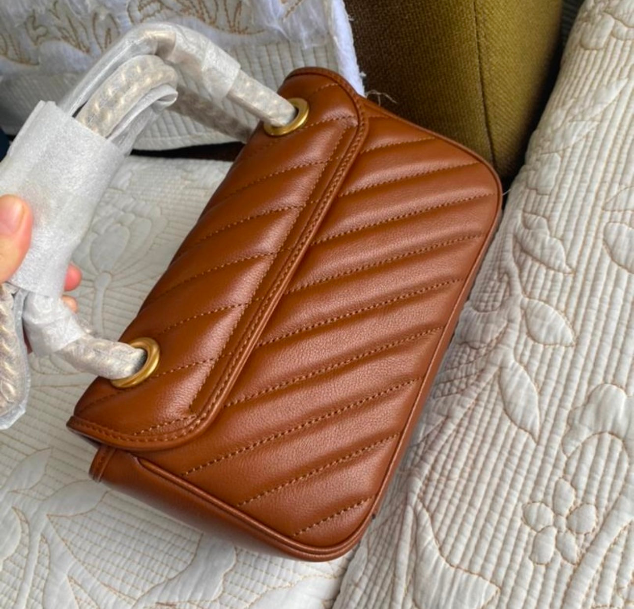 Brown Marmont Shoulder Bag
