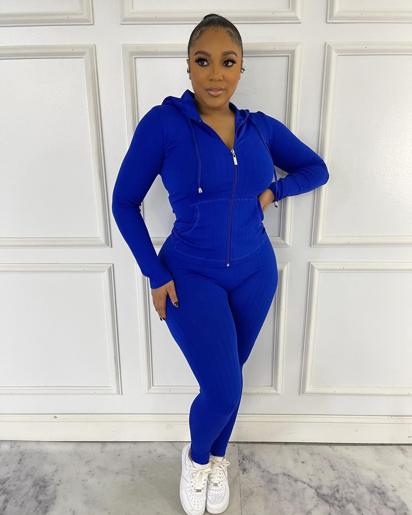 QUICK 2 PIECE SET | ROYAL BLUE 1X/2X
