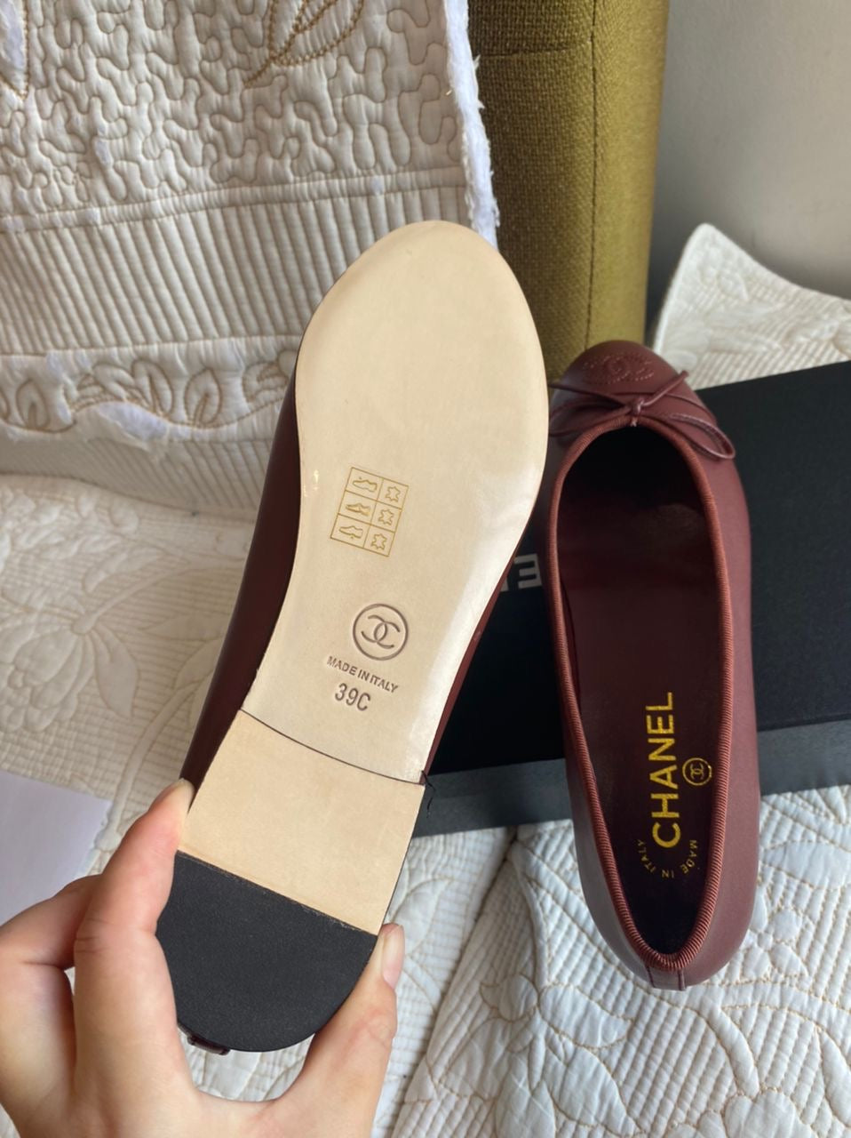 Coco Burgundy Ballet Flat