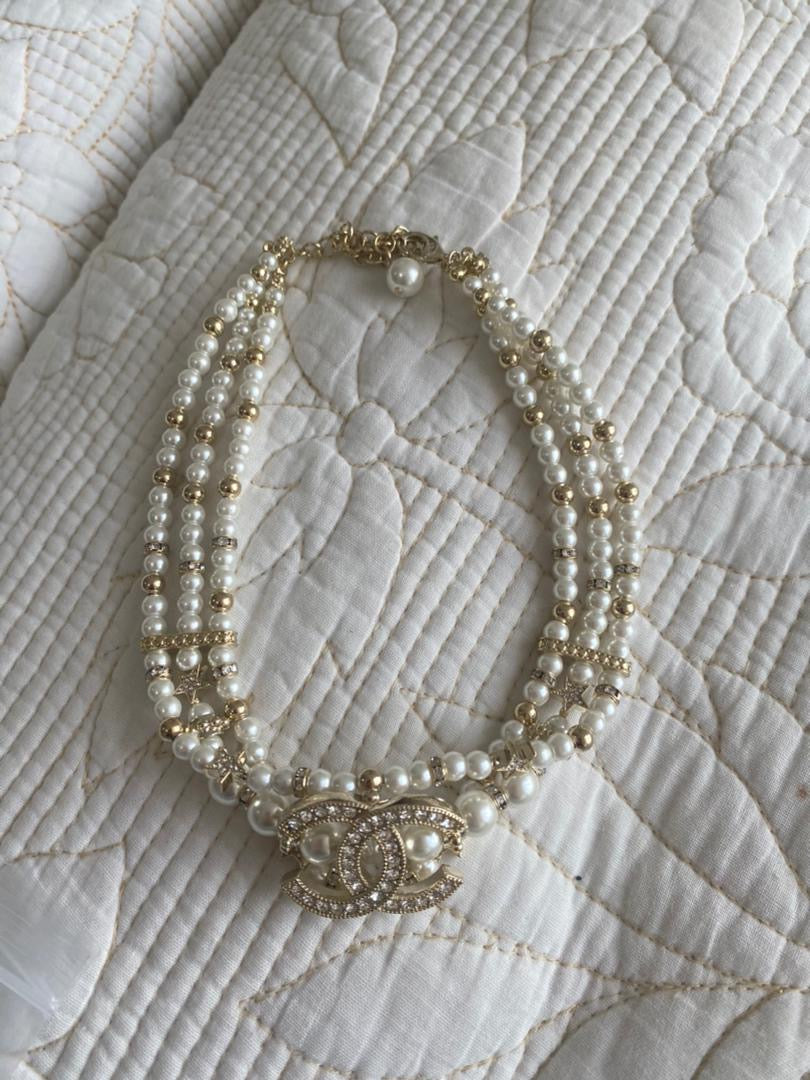 Coco Pearl & Star Choker