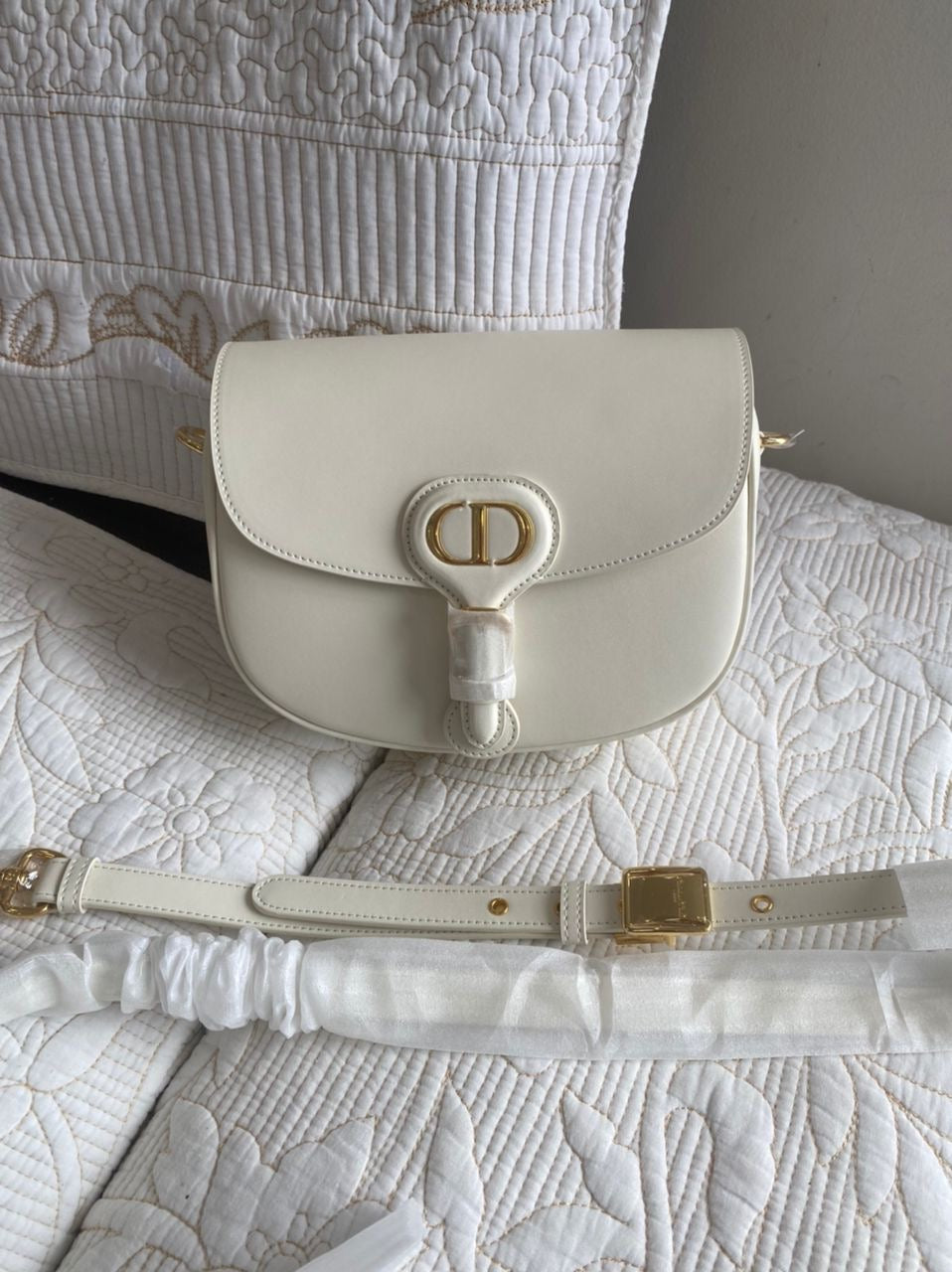 Cream CD-Large Bobby Bag
