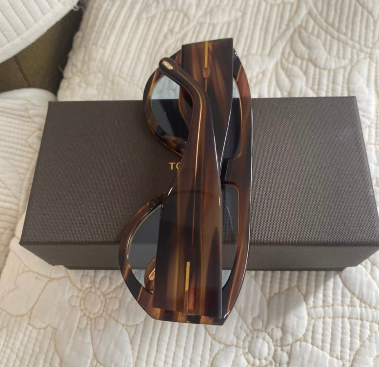 TOM FORD | UNISEX 61MM Aviator Havana Sunglasses